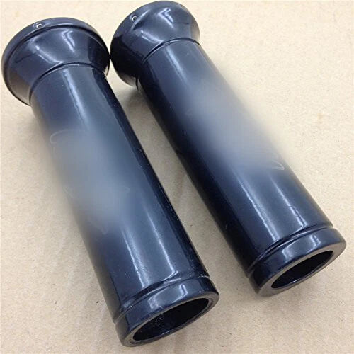 Black Hand Grips 7/8" for Kawasaki Ninja 250 500 600 636 (2008–2019)