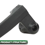 Vent Window Handles for Ford Truck Bronco F-150 (1980–1996) Black