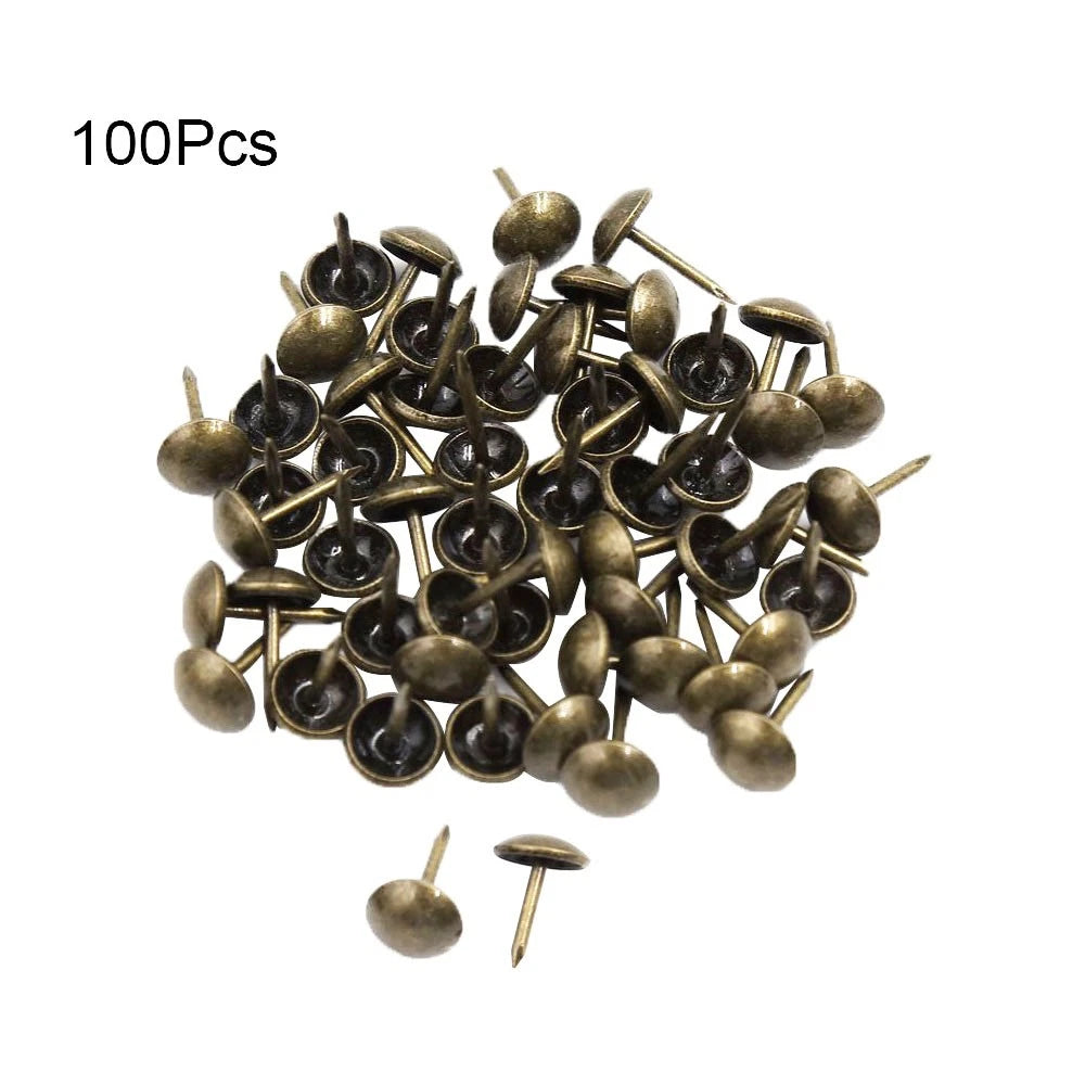 100pcs Antique Bronze Upholstery Tacks for Furniture