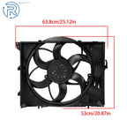 Electric Radiator Cooling Fan Assembly for BMW 328i 325i 330i (2006–2013)