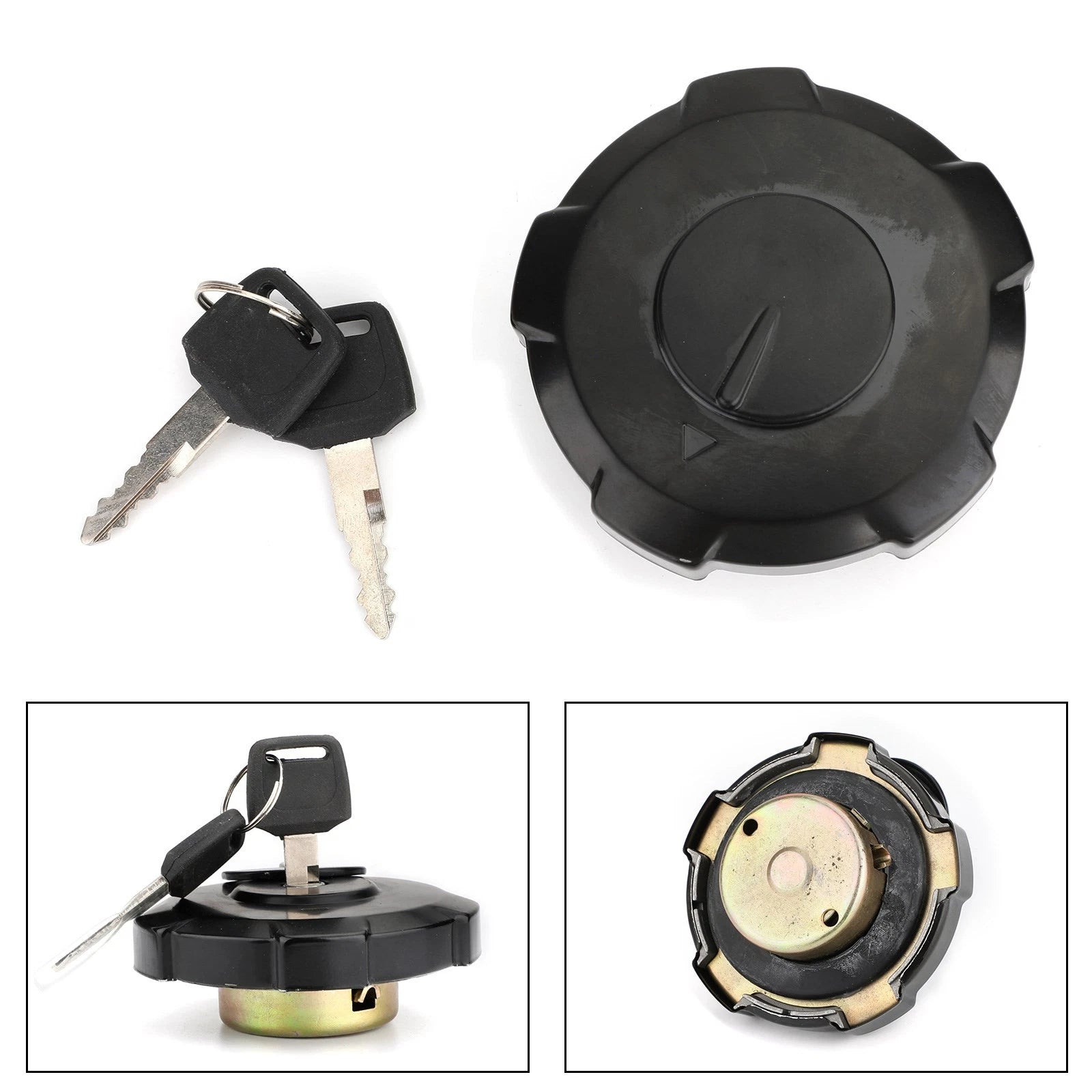 Fuel Gas Tank Cap Keys Set for Honda CRM50R CRM75R MTX 80/125/200 NX 125/250/500