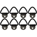 Set of 8 Steel D Ring Tie Down Straps for ATV Truck Trailer (1000116)