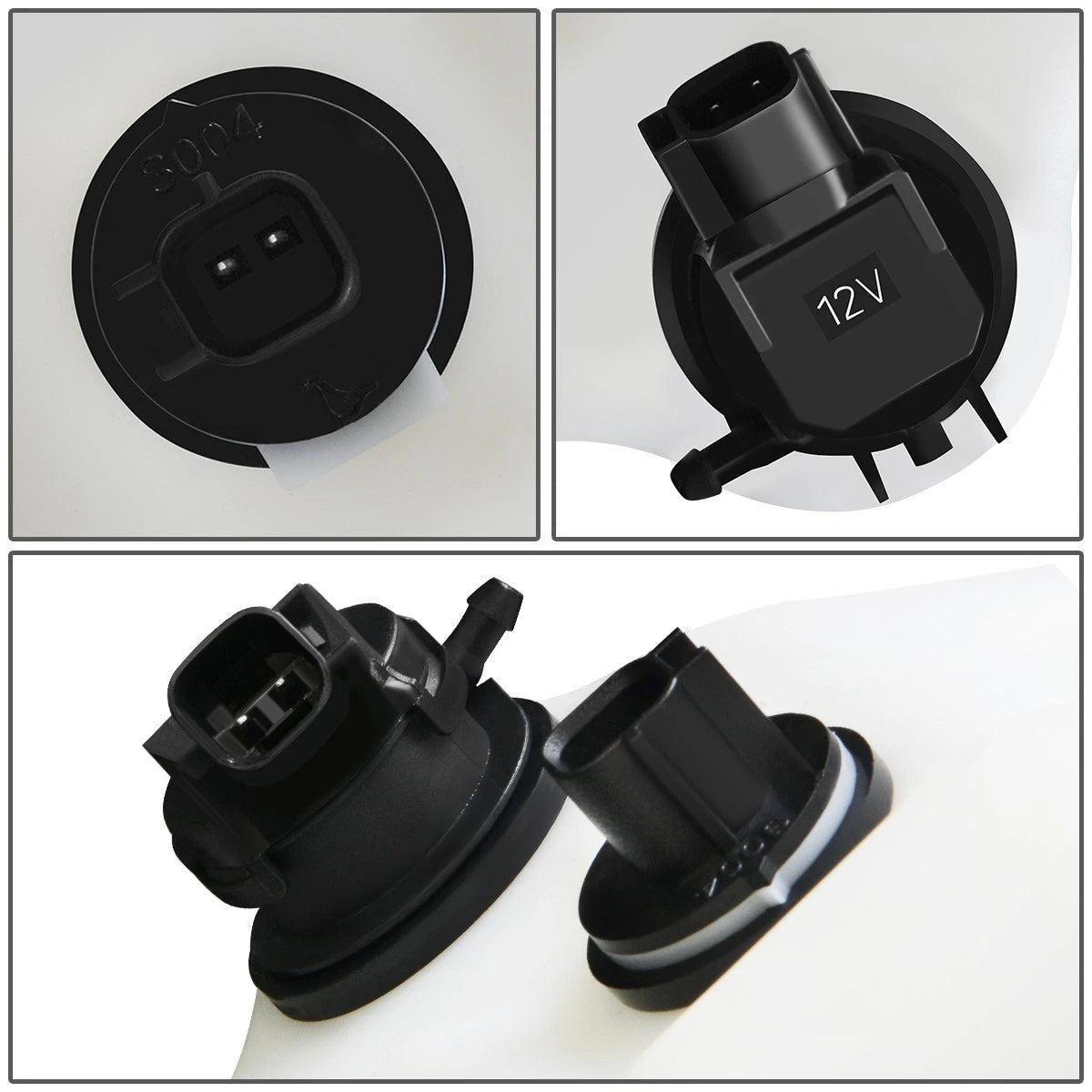 Windshield Washer Fluid Reservoir Tank w/ Level Sensor for Chrysler 300 (2006–2008)