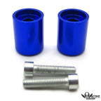 Blue Bar Ends for Kawasaki Ninja 250 500 ZX600 ZX6 636 ZZR600 ZX6R ZX6RR