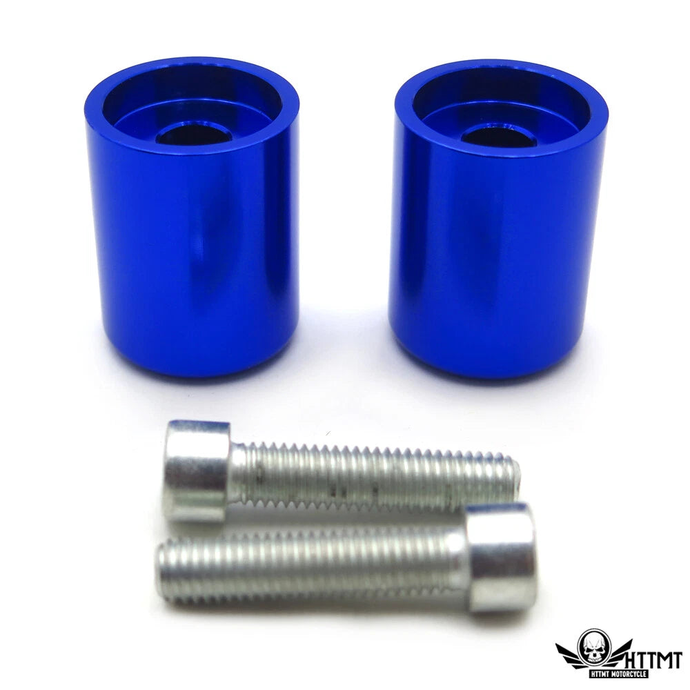 Blue Bar Ends for Kawasaki Ninja 250 500 ZX600 ZX6 636 ZZR600 ZX6R ZX6RR