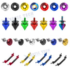 JDM Style Front Bumper Hatch Lids Quick Release Fasteners for Auto (—)