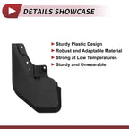 Set of 2 Mud Flaps Splash Guards for Toyota Land Cruiser FJ250 (2024)