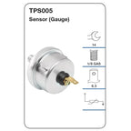 Oil Pressure Gauge Sender for Mitsubishi 3000GT JF V6 3.0L 6G72 (1992-1996)