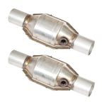2.25" Inlet/Outlet 13" Length Universal High-Flow Catalytic Converter