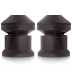 Pair Front Suspension Bump Stops for Hummer H3 & H3T (2006–2010) Black