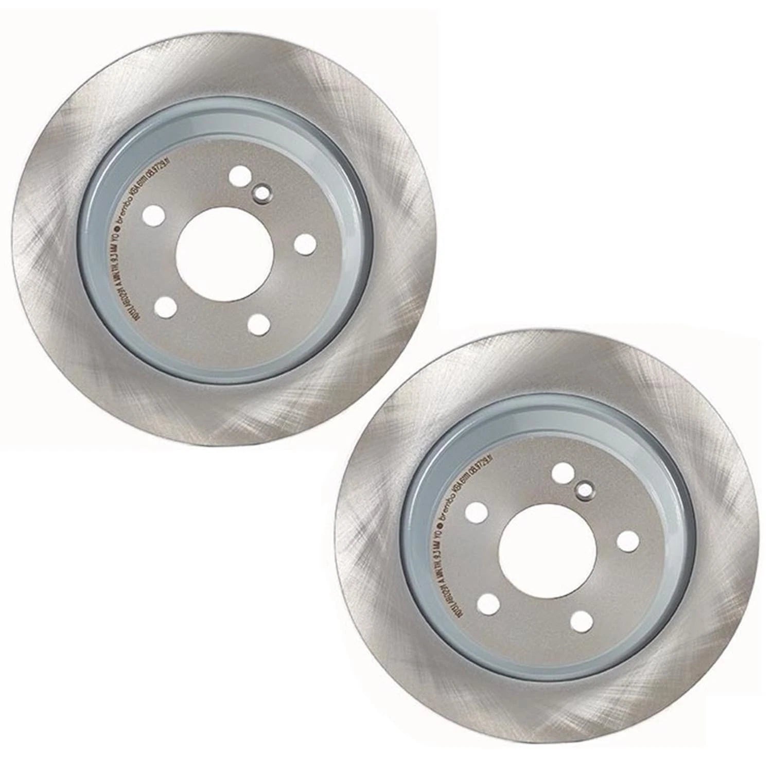 2X Brembo Rear Coated 300mm Disc Brake Rotors for Mercedes W220 C215