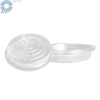 Set of 5 Clear Plastic Drip Trays for Garden Plants 8 Inch
