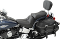 Saddlemen Dominator Pillion Pad for Harley Davidson (Standard Reach, Black)