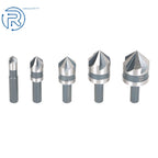 5 Pack Countersink Drill Bit Set for Metals, Wood, Plastic