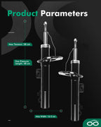 Front Pair Shocks & Struts for Ford Taurus (1996–2007) & Mercury Sable (1996–2005)