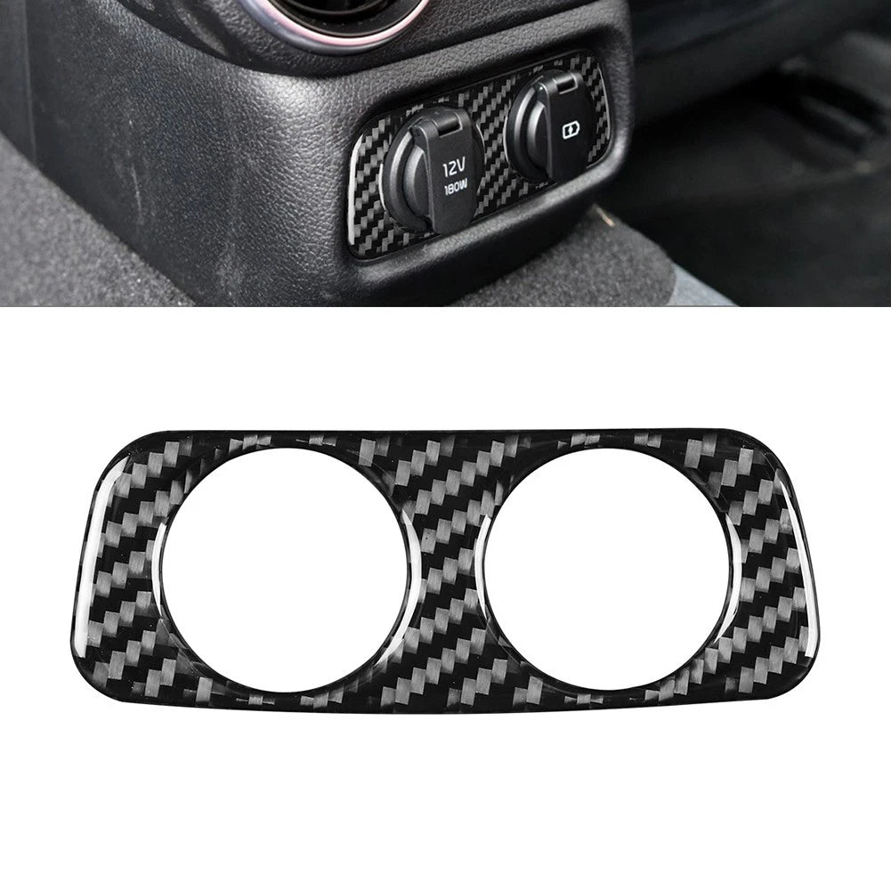 Rear Air Vent Outlet USB Cover Trim for Kia Stinger (2018–2023)