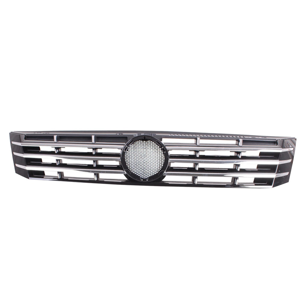 Front Grille Replacement with Chrome Vertical Bars for Toyota Hilux (2005–2015)
