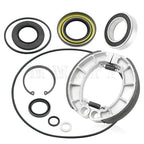 Rear Brake Drum Shoes Bearing Seals Kit for Honda Rancher 420 TRX420FPM (2009–2013)
