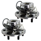 2pc Front Wheel Bearing Hub Assembly for Chevrolet GMC 4WD