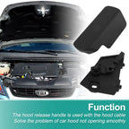 Hood Latch Release Handle for Audi Q7 (2007–2015) No. 7L0823633/7L0823633H