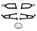 Lonestar Sport Extended A-Arms +2" Wider + Brake Lines for Yamaha Banshee