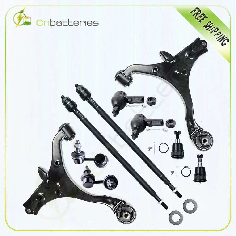 10pc Steering & Suspension Kit Tie Rod End for Honda CR-V (2002–2006)