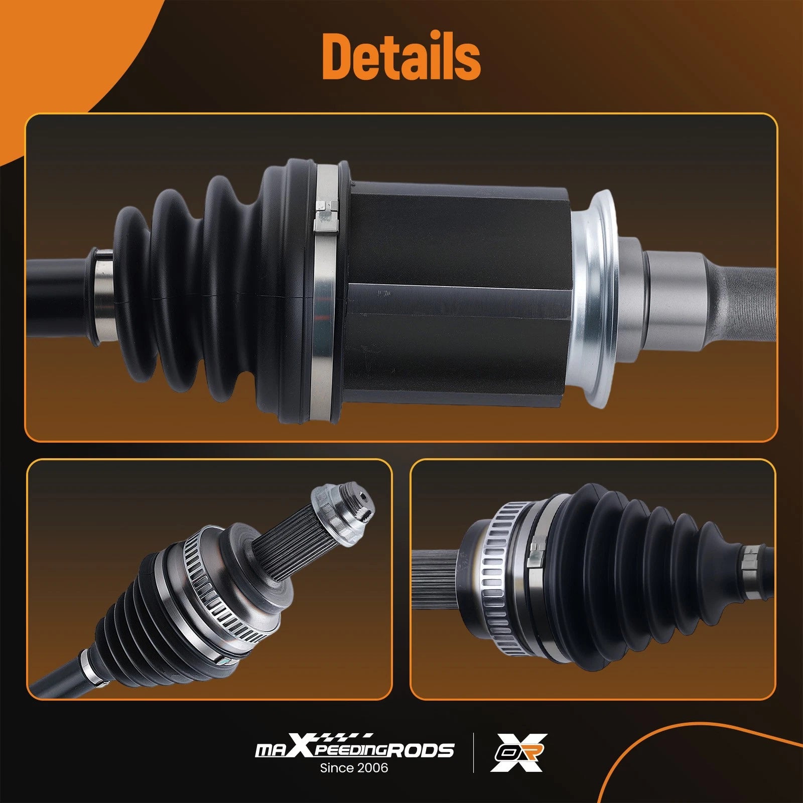 CV Axle Shaft Front Right RH for BMW E90 E91 E92 328xi 2007–2008 335i 328i