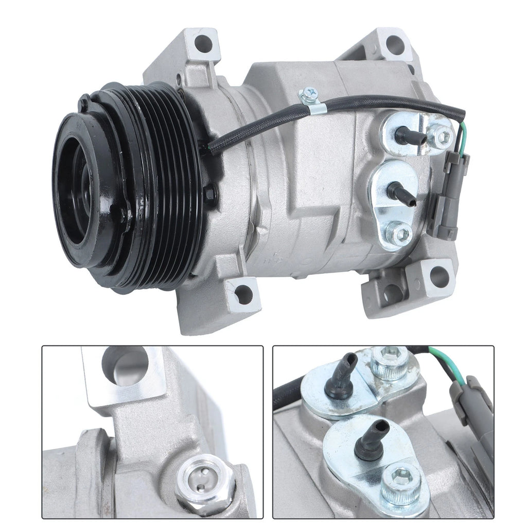 A/C Compressor with Clutch for Chevrolet Silverado 2500 HD (2002-2013)