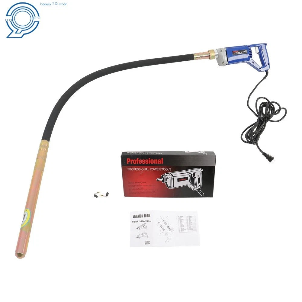 Electric Concrete Vibrator 1500W for Cement Construction (Portable)