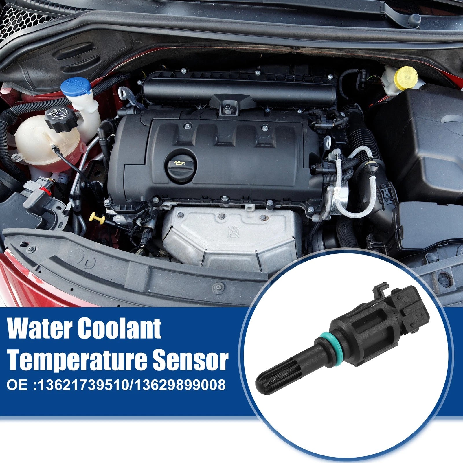 Engine Coolant Temperature Sensor for BMW X3 (2004–2005) No. 13621739510/13629899008
