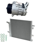 AC Compressor Kit With Condenser Replacement for Jaguar XJ (2019–2020)