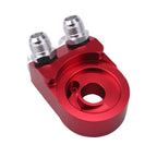 Oil Filter Sandwich Plate Adapter for Universal Applications (1/8NPT, 10AN)