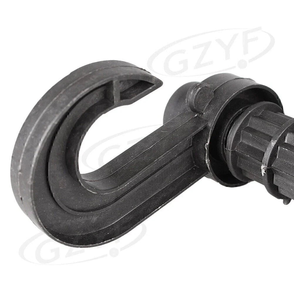 Black Plastic Car Seat Hook for Shopping Bags & Coats