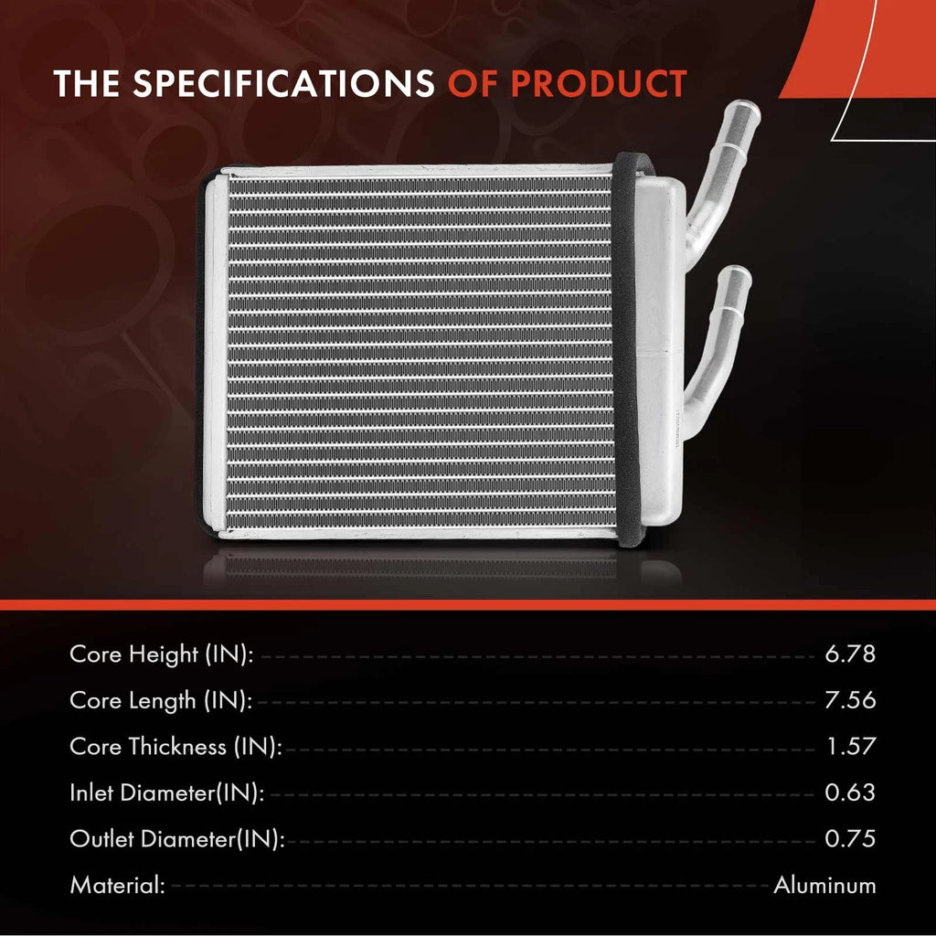 HVAC Heater Core for Ford E-150, E-250 Econoline