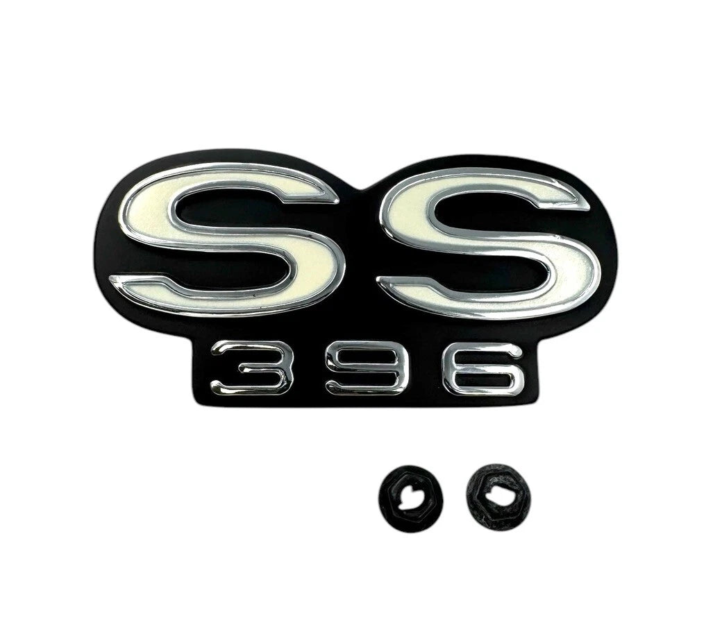 Rear Deck Tail Panel Emblem Replacement for 1967 Chevy Chevelle SS 396