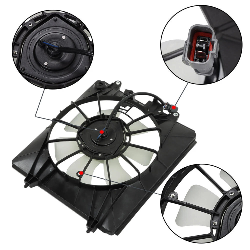 A/C Condenser Cooling Fan Assembly for Honda CR-V