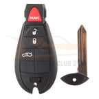 2X Key Entry Remote Fob for Dodge Challenger Charger (2008–2014) 4 Buttons