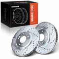 Drilled Rotors for Hyundai Sonata (2006–2016) & Kia Optima (2011–2016)