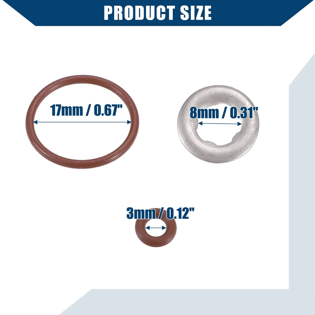 Set of Fuel Injector Seal Installation Kit for Ford F250 F350 6.7L (2011–2019)