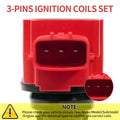 Red Ignition Coil for Infiniti EX35 FX35 Q50 QX60 Q70 Quest Pathfinder Maxima 350Z (2007–2021) UF550