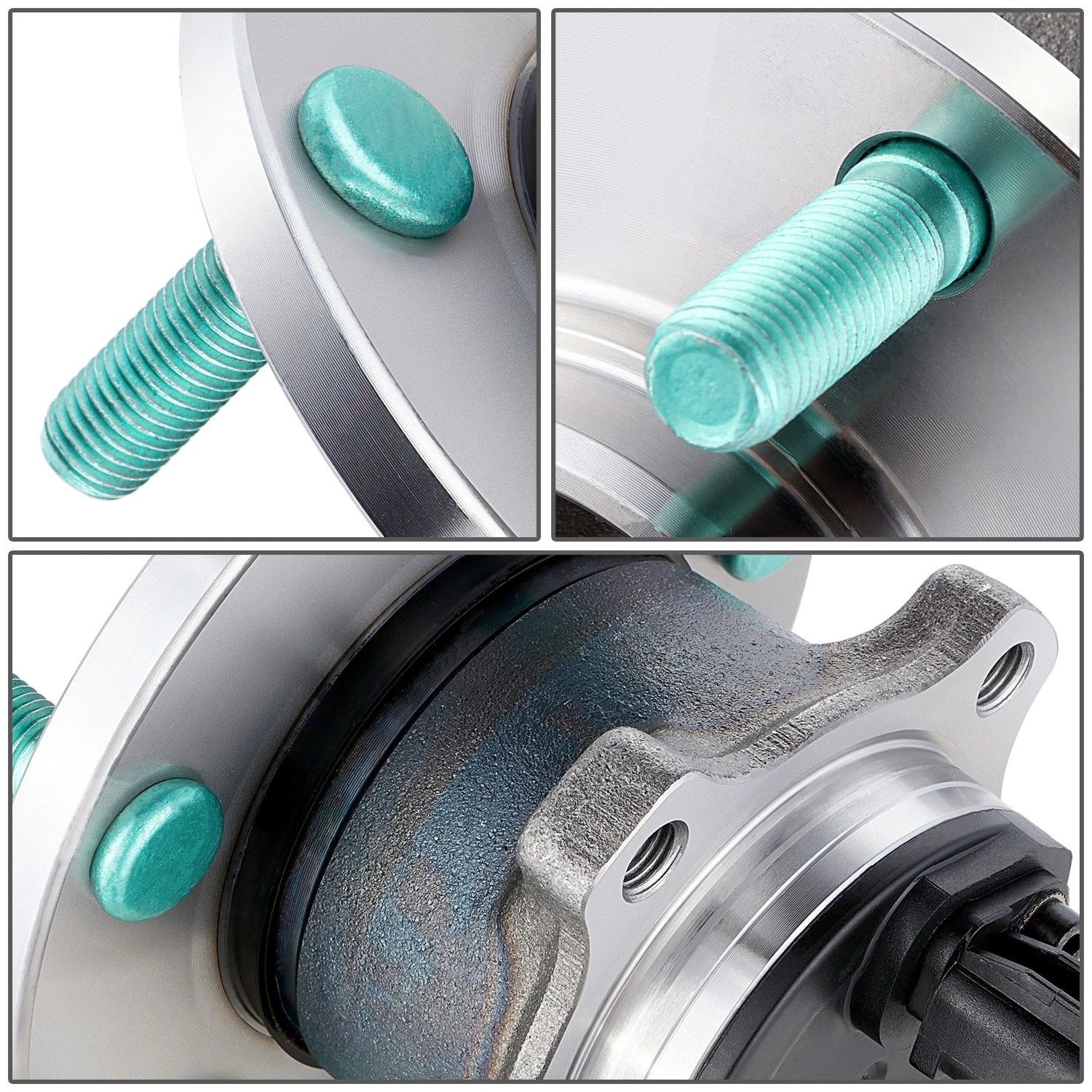Rear Left/Right Wheel Bearing & Hub for Mazda 3, Mazda 5 (2004–2017)