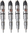 Set of 4 Rail Injectors 0445120460 for YaMZ-534 YaMZ-5341