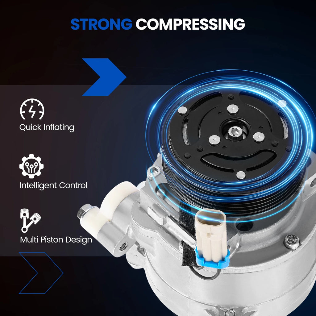AC Compressor for Buick Encore 1.4L, Chevrolet Trax 1.4L (2013–2022) CO 22301C