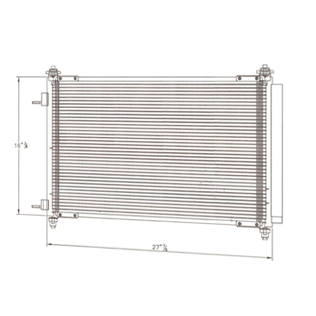 Replacement A/C Condenser for 2007–2015 Mazda CX9