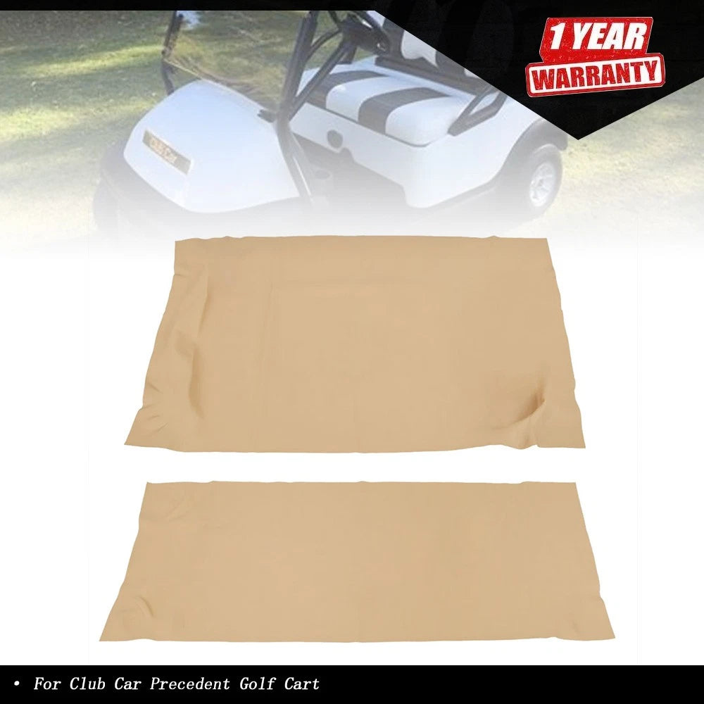Set of 2 Front Seat Covers for Club Car Precedent Golf Cart (2004–Present)