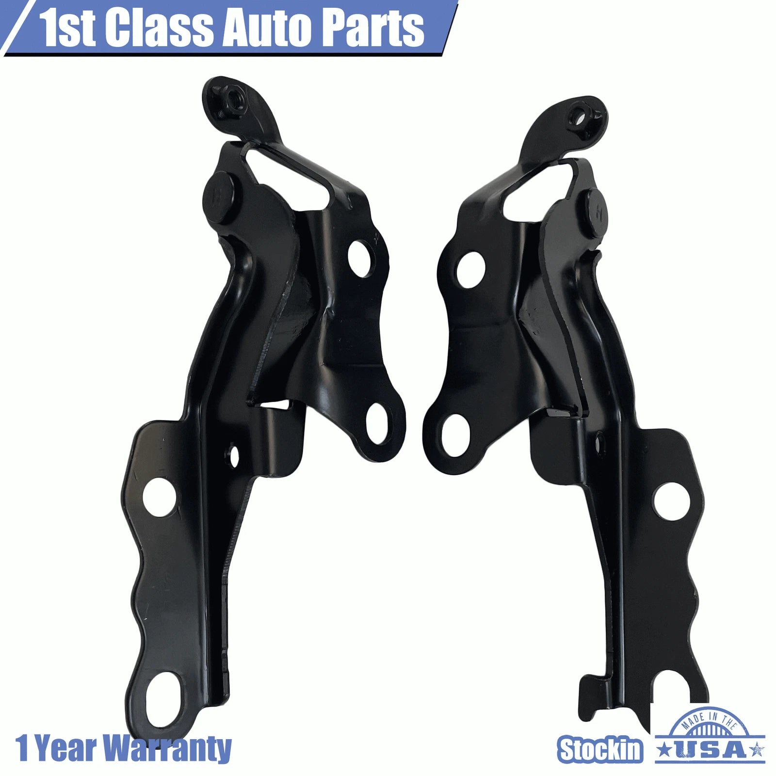 Set of 2 Hood Hinges for Toyota Corolla Matrix (2003–2008)