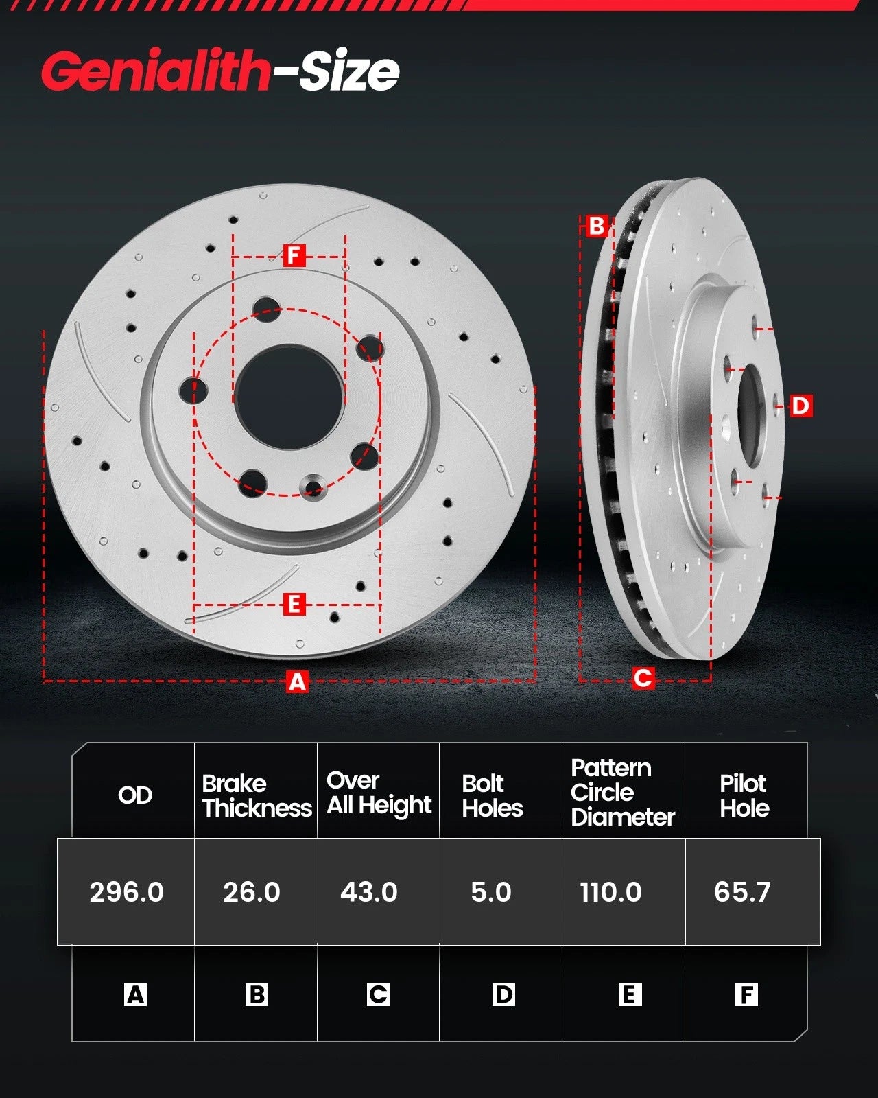 Front Drilled Rotors & Ceramic Brake Pads for Chevy Cobalt Malibu Pontiac G6 (2005–2010)