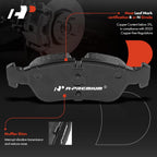 Front Disc Brake Rotors & Brake Pads for BMW 325Ci (2006)