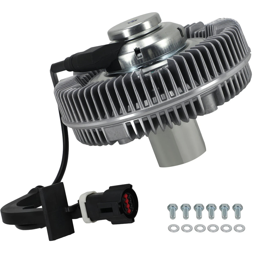 Electric Radiator Cooling Fan Clutch for Ford Super Duty 6.0L Power Stroke (2003–2007)