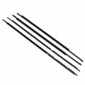 Set of 4 Door Window Sweep Moldings for Toyota Camry (2007–2011)